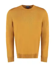 Drumohr Knit Pullover Sweater S,XL,L,M Brown