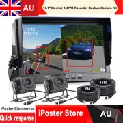 10.1'' BSD Smart Blind Spot Alarm DVR Video Recorder Monitor with 2AHD Camera Rv