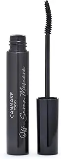 Canmake Off Mascara 01, Black, Hot Water Off, Waterproof, Smudge Proof, Curl Keep, Film Type, 1 Piece