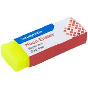 Studymate Neon Eraser Yellow