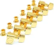 [Fender] American Series Stratocaster Guitar Tuners with Gold Hardware Set of 6 Gold