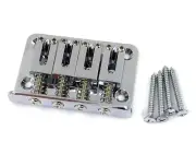 Chrome Finish 4-string Electric Mandolin Bridge MB-1508-010