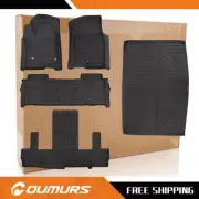 Floor Mats Backrest Mats Trunk Cargo Liners For 2021-24 Chevy Tahoe/GMC Yukon