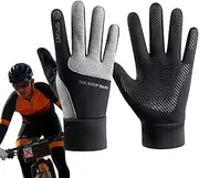 [wiroouia] Women's Warm Gloves,Touchscreen Waterproof Winter Gloves Snow Gloves Mittens | Anti-Slip Cold Weather Gloves, Riding Snowboard Gloves for Men, Women