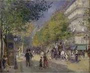 ARTICULOZY Giclee Print Rolled - Renoir - Grande Boulevards - 30x40 Inch Canvas Wall Decor Art Print
