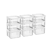 Argon Food Containers - 460ml - White - Pack Of 9