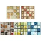 Adhesive 3D Wall Stickers Mosaic Tile Decal Glass Window Home Decoration