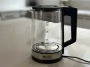 DARYA 2L Temperature Control Electric Glass Tea Water Kettle Boiling Shut-off
