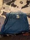 Minnesota Timberwolves Replica #5 Ant-Man Jersey XXL