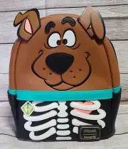 Loungefly Scooby-Doo Skeleton Cosplay Glow Mini Backpack - NEW