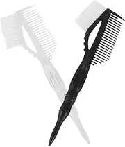 ARTSEWPLY 2pcs Hair Highlighting Brushes Ergonomic Hair Coloring Tools for Salon Home Use Easy to Clean Tinting Combs