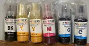 Printers Jack 6x100ml Sublimation Ink Auto Refill for Epson EcoTank Supertank