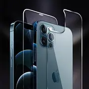 Shacoryze Front and Back Screen Protector for iPhone 12 Pro, Tempered Glass [Haptic Touch] Front and Rear Temper Film Premium HD Clarity Anti-Fingerprint/Scratch for iPhone 12 Pro (6.1 inch)