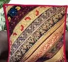 24" DAZZLING SEQUIN MOTI KUNDAN LIVING ROOM DECOR CUSHION FLOOR BED PILLOW COVER
