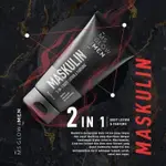 MS GLOW FOR MEN MASKULIN 2 IN 1 BODY LOTION AND PARFUME