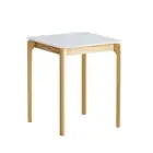 Artiss Coffee Table Side Table Bedside Storage Marble Effect Square Wood 45cm