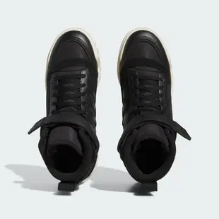 Adidas Forum Boot IE7206 男 休閒鞋 運動 復古 球鞋 高筒 魔鬼氈 膠底 穿搭 黑 米白