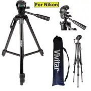 57" VIVITAR PRO LIGHTWEIGHT TRIPOD FOR NIKON D40 D50 D60 D70 D80 D90 D3100 D600