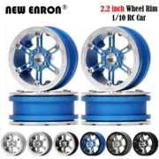 2.2" Beadlock Wheel Rim Alloy for 1/10 RC Rock Crawler Axial Wraith HPI Traxxas