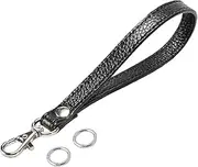 [SeptCity] Wristlet KeyChain Cellphone Leather Hand Strap with Silvery Lock