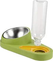 JOINPAYA Automatic Pet Feeder with Water Dispenser Durable Skid Dog Bowl for Cats Dogs Capacity Pet Food Storage Practical Decorative Pet Feeding Tool