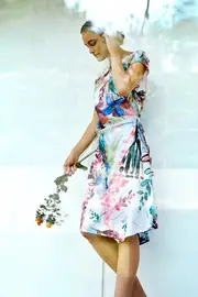 Solar Flower Dress--THOU-WSD4027