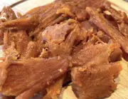 Buffalo Wing Chicken Jerky Papa Dan's Premium Jerky 1/2 Pound Bag 8oz Jerky Hut