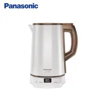 在飛比找PChome24h購物優惠-【Panasonic 國際牌】1.5L溫控型電水壺 璀璨白 