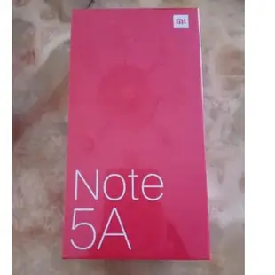 紅米 手機 Note 5A 小米官方正品代購 全新未拆封 全頻段 3GB+32GB 香檳金 4G智慧型手機 支援指紋識別
