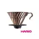 南美龐老爹咖啡 HARIO VDM-02CP 古銅金 金屬濾杯 錐型濾杯 1~4人份 附量匙及100入同代工廠錐型濾紙