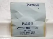 GS PA285-5 Watch Crystal Fit Elgin 6811 - 24.1 mm - Factory Replacement / Repair