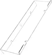 Yardenfun Acrylic Ergonomic Keyboard Stand for Gaming Office Tilt Design Durable Support Organizes Desktop Space Smooth Edges Suitable for Comfortable Typing Experience