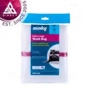 Minky Extra Large Wash Bag│Ideal For Blankets & Throws│Prevents Snags, Pulls
