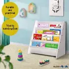 Kid Bookshelf Organiser Shelf Children Bookcase Storage Display Magazine Rack AU