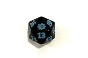 Magic MTG Spindown Counter (D20 Dice/Die) Nov 2022 'The Brothers War - Blue'