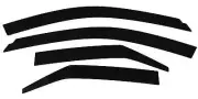 Side Window Deflector-Ventvisor Low Profile Deflector 4 Pc. fits 08-13 CTS