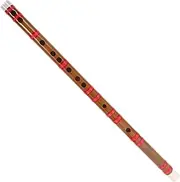 TOGEVAL Beginner's Long Flute Made of Bamboo Traditional Chinese Musical Instrument for Practice