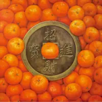 在飛比找博客來優惠-【玲廊滿藝】王中秀-福緣廣聚90x90cm