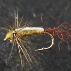 TROUT DRY FLY MIDGE OLIVE # 20 CUSTOM TIED FRONTIER FLY COMPANY