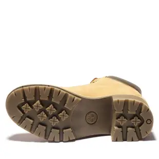 全新Timberland 女款小麥黃磨砂革防水6吋低跟靴 US6 23cm