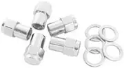 Aeroflow 0.550 Shank Closed Nuts 7/16 Chrome 7/16-20" Wheel (5) - AF3041-6000