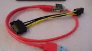 USB 3.0 PCE164P-N03 VER 006C 1x TO 16x Extender Riser Card Adapter BTC Cable NEW