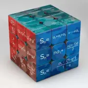 3x3x3 Magic Cube Puzzle Math & Chemistry Element Educational Toy for Kids' Gifts
