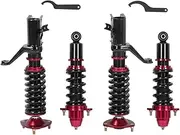 XTevu Coilover Suspension Kit, Damper Strut Assembly Compatible with Acura 2002-2006 RSX Coupe 2D Type S Base, Adjustable Shock Absorber Kit, Car Suspension Upgrade