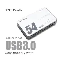 在飛比找蝦皮商城優惠-PC Park UX-350 TYPE-C 讀卡機 銀色