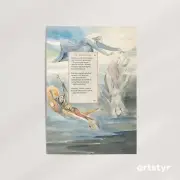 Death of a Favourite Cat · William Blake, 1747 · Wall Art Print