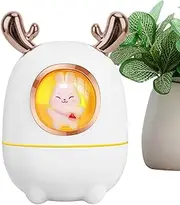 Cute Humidifier - Diffuser Silent Humidifiers Household Air Purification,Silent Humidifiers, Safe Portable Home Fine Mist Air Humidifier for Living Room, Yoga