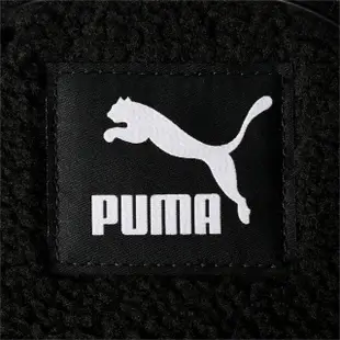 【PUMA】PUMA 羊咩咩毛 QQ毛 輕便包 Prime Sherpa小後背包 男女 中性款 黑(07819001)