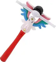 ibasenice Rotating Pegasus Light Stick Toys Halloween Light up Spinning Tops for Spinning Sensory Lights Flashing Fairy Windmill with Light Spinning Light Plastic