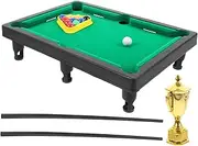 JOINPAYA 1set Pool Table Game Toy for Boys and Girls Billiard with Cue and for Hand-Eye Coordination and Imaginative Play and Girls